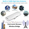 Wireless Bridge, Point to Point 5.8G Outdoor Bridge with 14dBi Directional Antenna