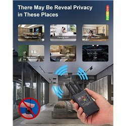 Anti Spy Detector, Hidden Camera Detectors, GPS Detector, RF Signal Scanner