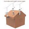 Starlink Mount - Adjustable Starlink Internet Kit Satellite Mounting Kit for Roof or Wall or Eave Installation