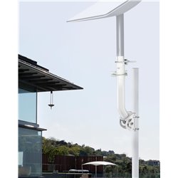 Starlink Mount Satellite Antenna J Pole Mounting Compatible with V2 Rectangular Dish,  Pole or Wall or  Installation