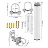 Starlink Mounting Kit Adjustable Starlink Internet Kit Satellite Mounting Kit for Roof or Wall or Eave Installation