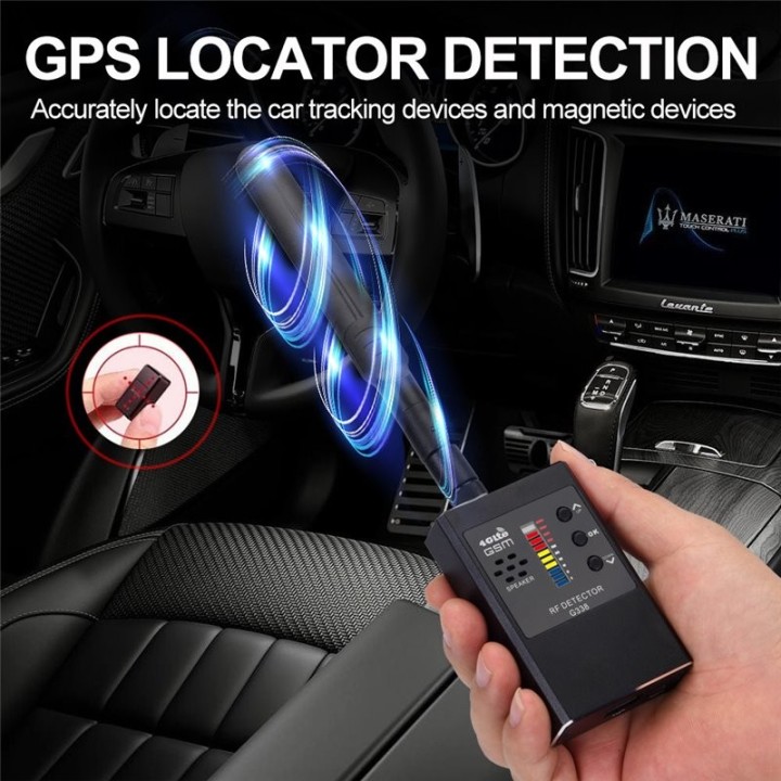 G338W Anti-Spy Detector - Hidden Camera, GPS Tracker & RF Signal Scanner | Wireless Surveillance Detection