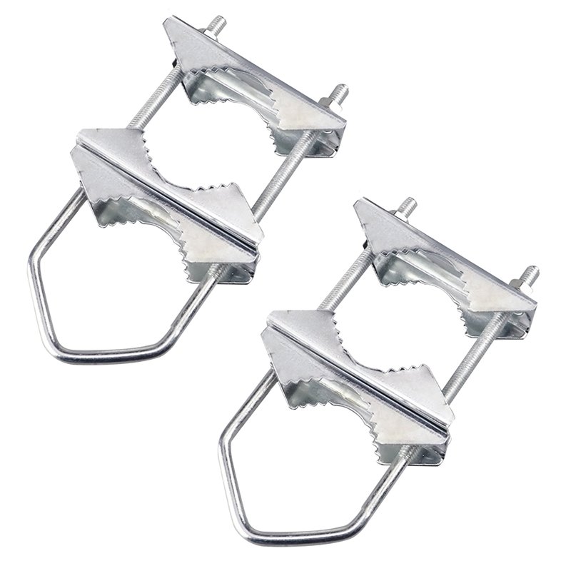 Starlink Mount, Starlink RV Ladder Mount, Starlink RV V-Jaw Bracket U Bolts Antenna Mast Clamp Accessories for Satellite