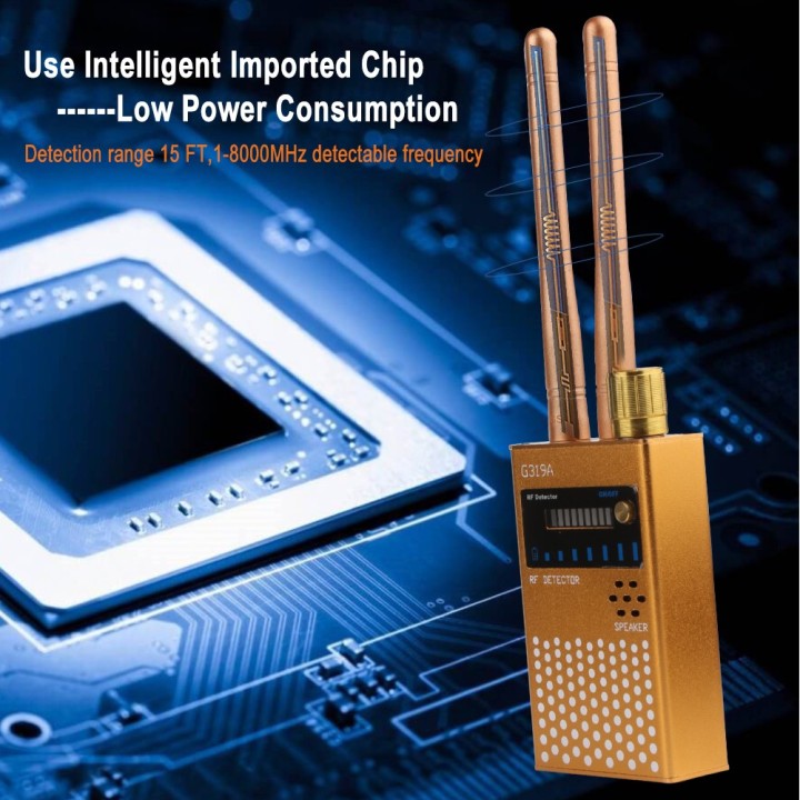 G319A Wireless Detection Device – Detect Cameras, GPS Trackers, and Bugs | High-Sensitivity Spy Device