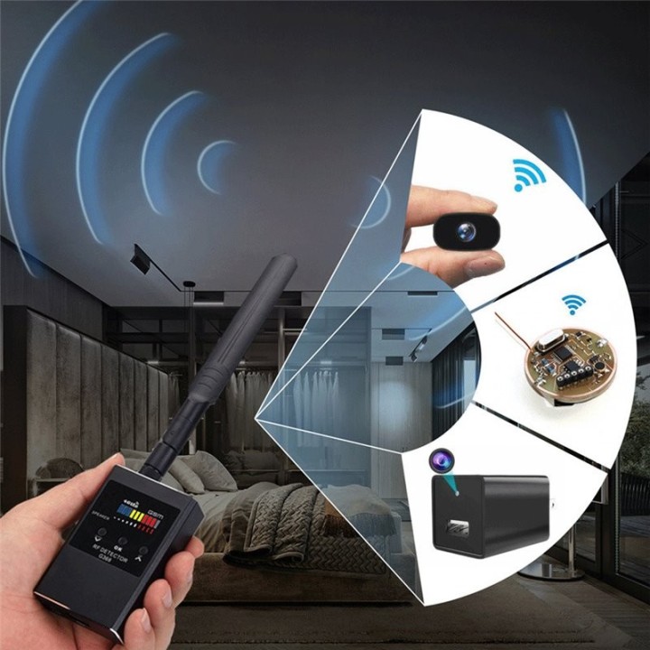G368 Anti Spy Detector – Detect Wireless Cameras, GPS Trackers, RF Signals & Eavesdropping Devices for Privacy Protection