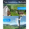 Universal Wireless Bridge Bracket,Antenna Mount,  Point to Point , Wall Mounting for WiFi Bridge Optimization(4 Pack)