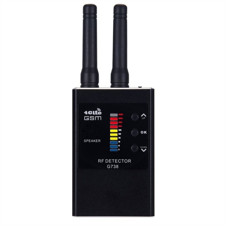 G738 Anti Spy Detector – Detect Hidden Cameras, GPS Trackers, RF Signals & More | Portable, Multi-functional Device