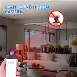 Hidden camera detector,radiation  GPS detector, RF signal scanner, suitable for GPS tracker and monitoring device detectior