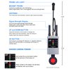 Hidden camera detector,radiation  GPS detector, RF signal scanner, suitable for GPS tracker and monitoring device detectior