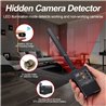 Hidden listener detector, anti espionage radiation detector, suitable for GPS tracker and monitoring device detection