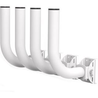 Universal Wireless Bridge Bracket Mount, 12" (H) - Φ1.38 Pole/Wall Mount for Outdoor Antennas, WiFi Extender, AP, CPE (4-Pack)