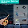 Hidden listener detector, RF signal scanner, radiation detector, suitable for GPS tracker and monitoring device detection