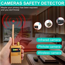 Hidden listener detector, RF signal scanner, radiation detector, suitable for GPS tracker and monitoring device detection