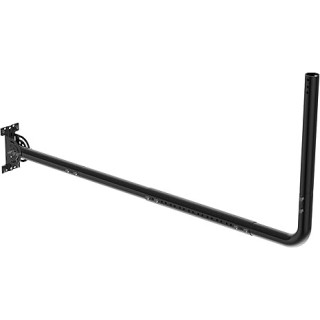 Heavy Duty Adjustable Antenna Mount for Long Wall & Eaves, 90° Elbow, Extends Pipes, Supports 50lbs – For TV Antennas, Starlink