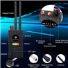 Anti spy detector hidden camera detector RF signal scanner, suitable for monitoring device detection and RF signal scanning