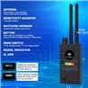 Anti spy detector hidden camera detector RF signal scanner, suitable for monitoring device detection and RF signal scanning