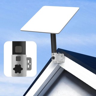 Starlink Gen 2 Wall Mount – Heavy Duty Pivot Mounting Kit for Gen 2 V2 Antenna with Adjustable Angle