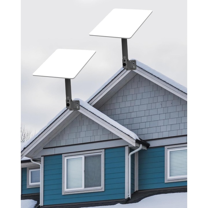 Starlink Gen 2 Wall Mount, Stable & Secure Short Wall Mounting Kit, Compatible with Gen 2 Standard & High-Performance Dishes