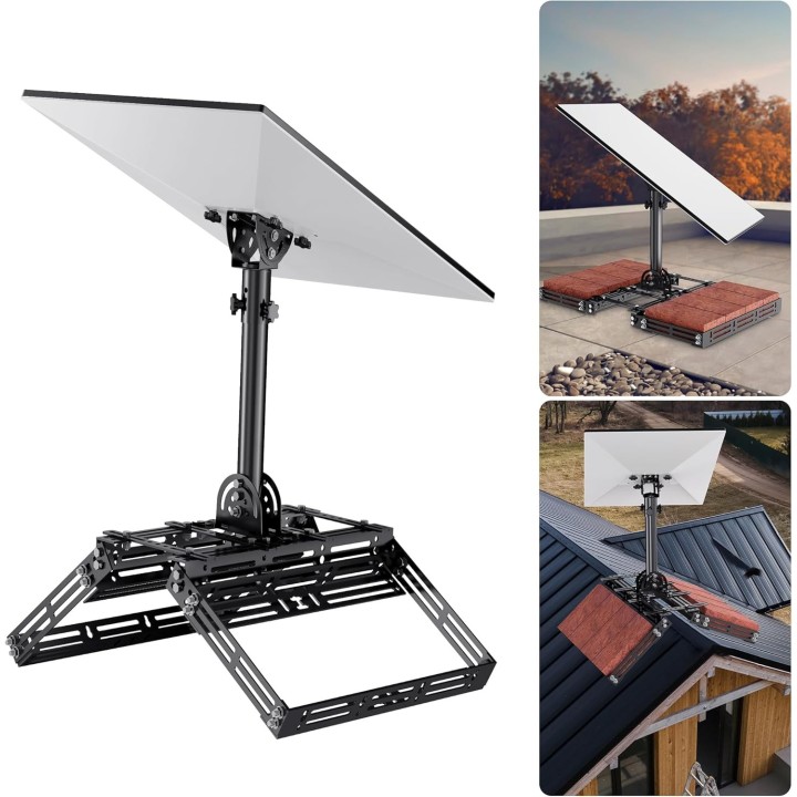 Starlink Gen 3 Roof Ridge Mount with Adjustable Tilt & 8-Piece Bricks Kit for Gen 3 Standard & Enterprise Dishes