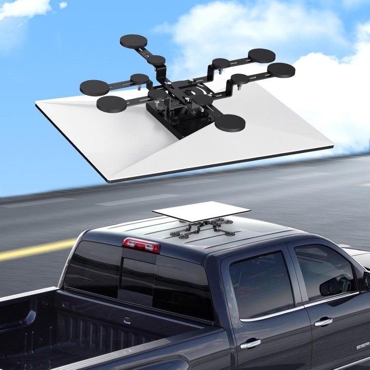 Starlink Gen 3 Magnetic Roof Mount, 376lbs Suction Power, 20° Tilt & 60° Rotation, For Starlink Standard & Enterprise Dish