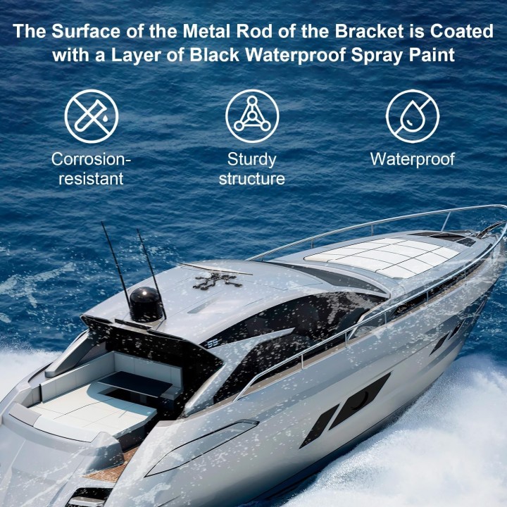 Starlink Gen 3 Magnetic Roof Mount, 376lbs Suction Power, 20° Tilt & 60° Rotation, For Starlink Standard & Enterprise Dish