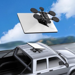 Starlink Mini Car Mount with 6 Magnetic Suction Cups & 20° Tilt Adjustment, Easy Roof Installation for RV, Car, Yacht, Truck